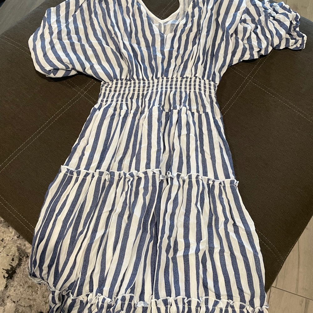 Mahina striped dress